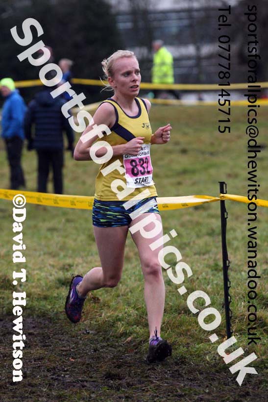 Senior womens North Eastern Cross Country, Aykley Heads, Durham. Photo: David T. Hewitson/Sports for All Pics